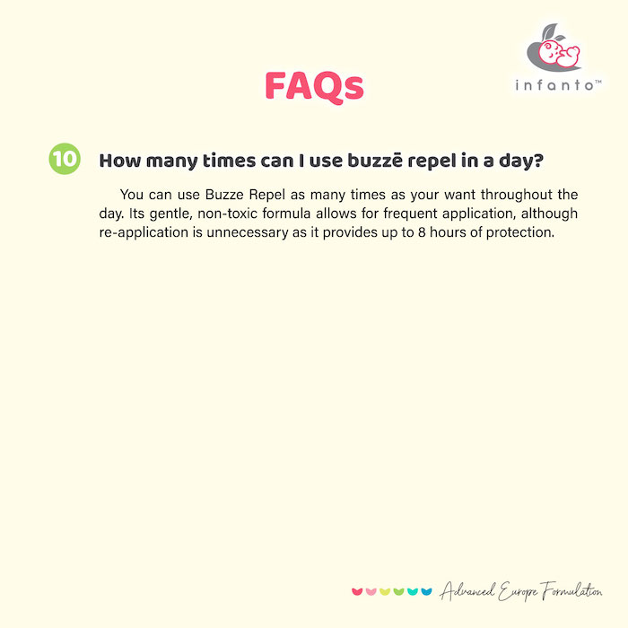 infanto baby and pregnancy mommies buzze repel mosquito repellent spray lotion 婴孩孕妇安全使用防蚊液